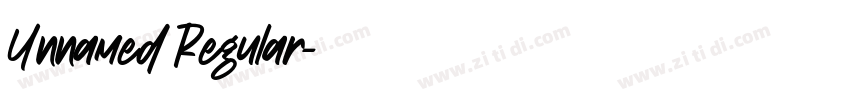 Unnamed Regular字体转换